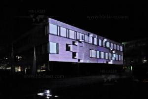 Bildungscampus Heilbronn - ceremonia de inauguración video mapping y laser mapping - 3