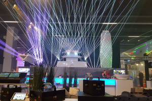 Laserworld Group en Prolight + Sound 2017 en Frankfurt 
