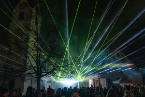 Spectacle laser du Nouvel An 2023 / 2024 à Bohlingen - 14