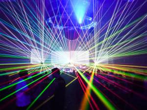 Nightclub Area 47 - laser show for Safri Duo - 8