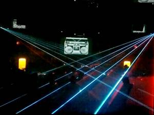 Lasershow bei Firmenevent mit Otto Knows 2013 - 13