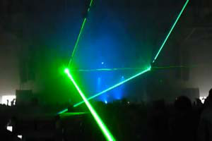 Light Sound Service IE at Oxegen event, Ireland