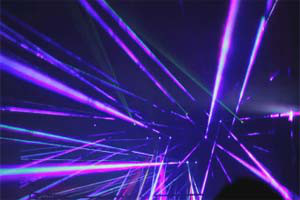 Laser Show @ Bocatec Event Show at MAN