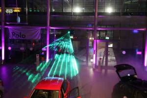 LSS provide Lasers and lighting for launch of new VW Polo in Ireland - 8