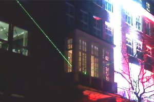 Spectacle laser @ Opening Casino Bremen / Allemagne 2010