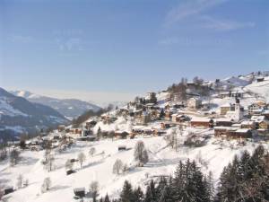 Arosa, Suisse - installation laser sur les pistes de ski - 5