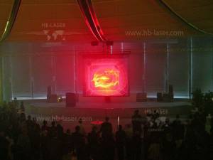 Fanuc - exhibition and corporate laser show - 3