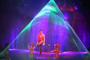 Circo de Navidad en Karlsruhe / Alemania - Flashlight Showtec - 4