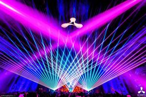 Lasershow @ Cream Classics 2017, Liverpool, UK - 4