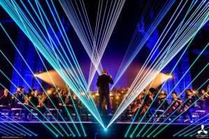 Lasershow @ Cream Classics 2017, Liverpool, UK - 5