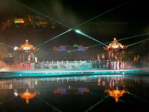 Spectacle multimédia au Palais de l'empereur Huaqing à Xi'an, Chine - 7