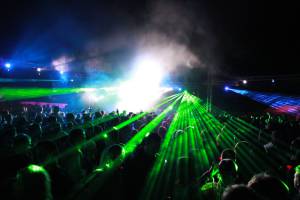 Lasershow beim Open Beatz 2011  - 7