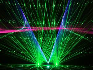 Lasershow at Prolight + Sound - 2013 - 4