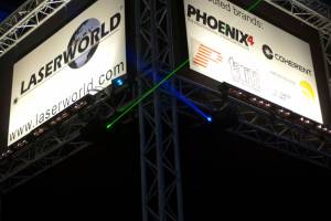 Lasershow auf der Prolight + Sound - 2013 - 13