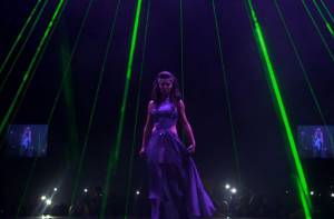 Lasershow auf der Cheryl Cole Tour – A million lights - 8