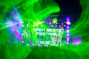 Laser Show @ Open Beatz Festival 2013 in Germany - 3