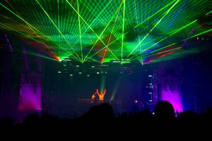 Laser Show @ Open Beatz Festival 2013 in Germany - 6