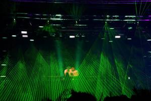 Laser Show @ Open Beatz Festival 2013 in Germany - 7