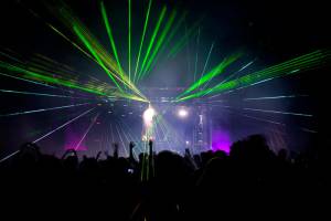 Laser Show @ Open Beatz Festival 2013 in Germany - 8