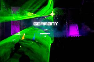 Laser Show @ Open Beatz Festival 2013 in Germany - 11