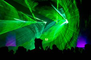 Lasershow beim Open Beatz Festival 2013  - 14