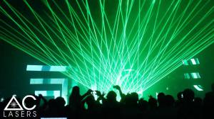 Laser Show @ I am Hardwell - Gira por el Reino Unido 2014 - 2