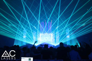 Laser Show @ I am Hardwell - Gira por el Reino Unido 2014