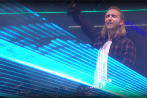 David Guetta auf den Champs de Mars Fanzone in Paris zur UEFA EURO 2016