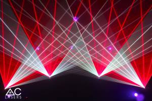 Spectacle laser pour Gareth Emery @ Electric Brixton, Londres - 2