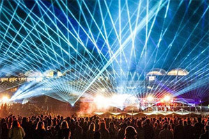 Lasershow @ Friday Nights Acts 2017, Chichester, UK