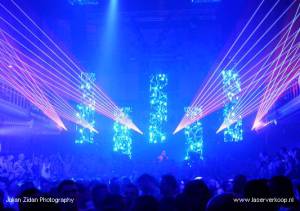 Spectacle laser au Paradiso, Pays-Bas - 3