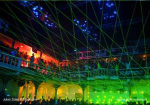 Spectacle laser au Paradiso, Pays-Bas - 5