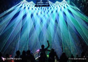 Spectacle laser au Paradiso, Pays-Bas - 11