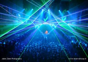 Spectacle laser au Paradiso, Pays-Bas - 15