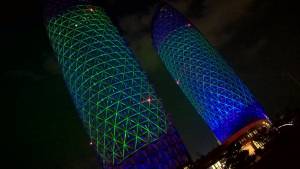 Architectural Laser for Al Bahar Tower Abu Dhabi (UAE)  - 3