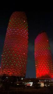 Laser architectural pour la tour Al Bahar à Abu Dhabi (EAU) - 5