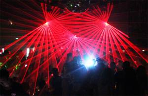 Club M2 jetzt mit 3x RTI PIKO Lasern – Shanghai, China - 6