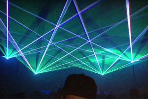 Lasershow @ Baby'O - Ilz, Österreich - 2