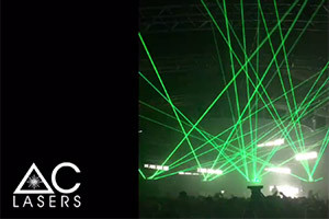 Laser Show @ The Racket Club, Mayrhofen, Austria