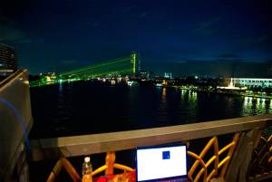 Rama VIII Bridge in Bangkok, Thailand - 6