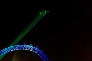 Air France Sky Projection en Londres, Inglaterra