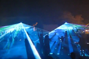 Pomona Christmas Laser 'Extravaganza' in Australia