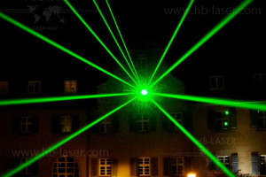 Laser show @ Kapfenburg anniversary, 2006