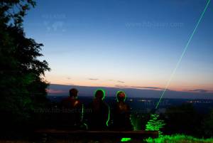 Laserinstallation von Walter Giers anlässlich des Staufer Events - 3