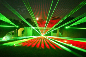 Laser show truck - Eventcar as mobile stage