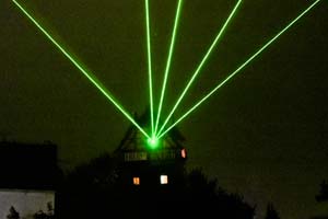 Outdoor Lasershow @ Kultturm Projekt - Schwäbisch Gmünd - 2