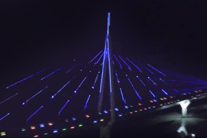 Laser Installation @ Anaklia Bridge, Georgia