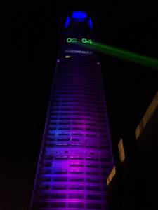 Laser Countdown for New Year's Eve 2016 in Chile - 6