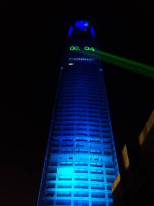 Laser Countdown for New Year's Eve 2016 in Chile - 7