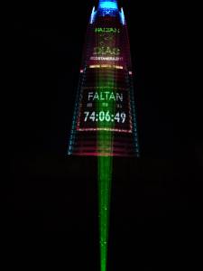 Laser Countdown for New Year's Eve 2016 in Chile - 3